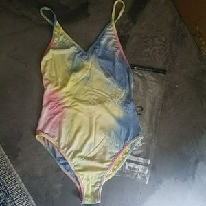 Tie dye bodysuit